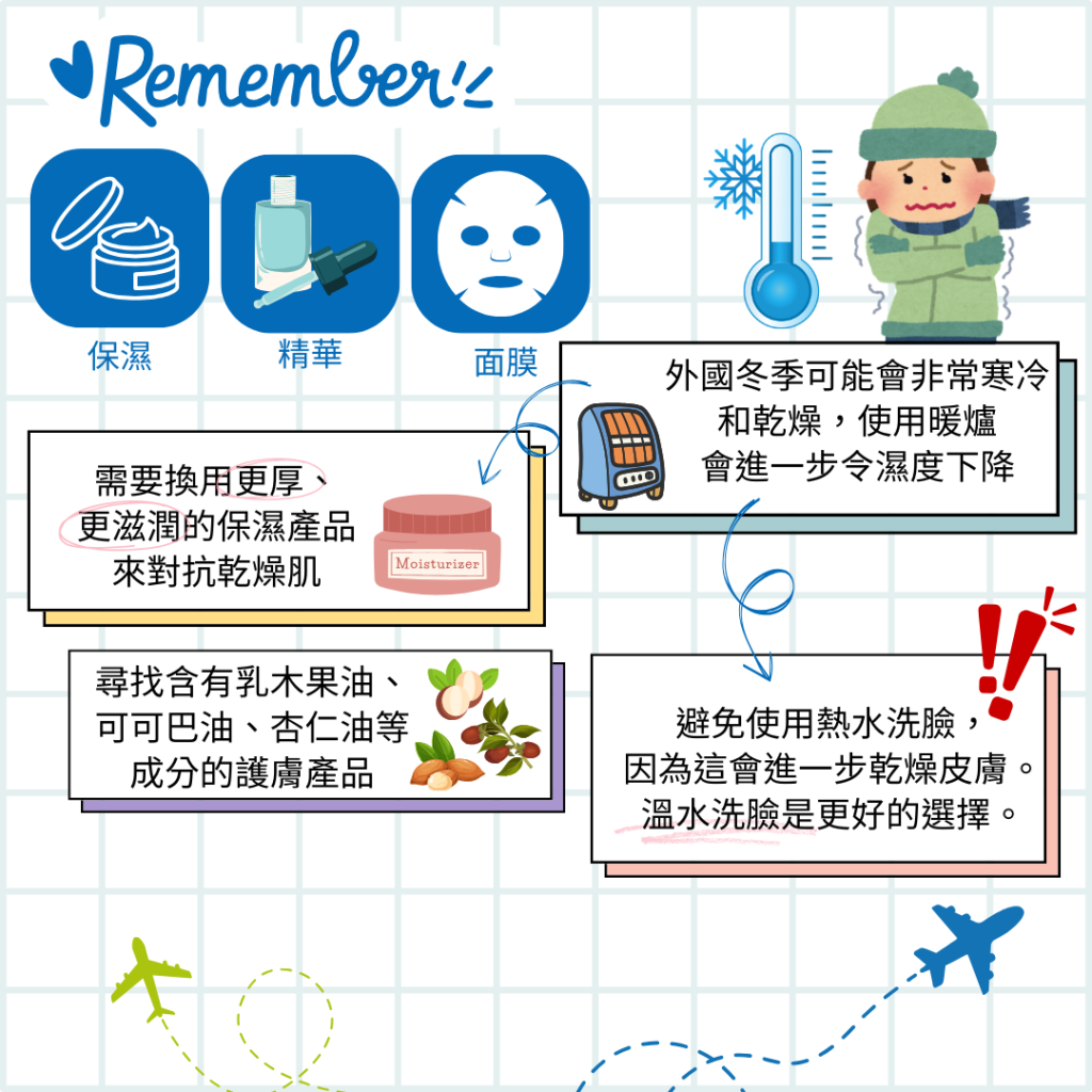 冬季空氣乾燥，皮膚所分泌的油份也較少，尤其是中老年人，或皮膚本質比較乾燥的人，在冬天時會因皮膚乾燥而發癢，搔抓一段時間後，導致出現濕疹的變化，稱為冬季濕疹. 冬天的氣候乾冷，容易使皮膚失去水分，加上室內暖氣空調，會讓空間的水氣蒸發的更快，皮膚冷熱交替下更加缺乏水分的滋潤，另一種情況就是冬天衣物比較厚重不透氣，皮膚裡面汗排不出去，加上外面乾冷，所以冷熱交替是乾癢最大的因素之一