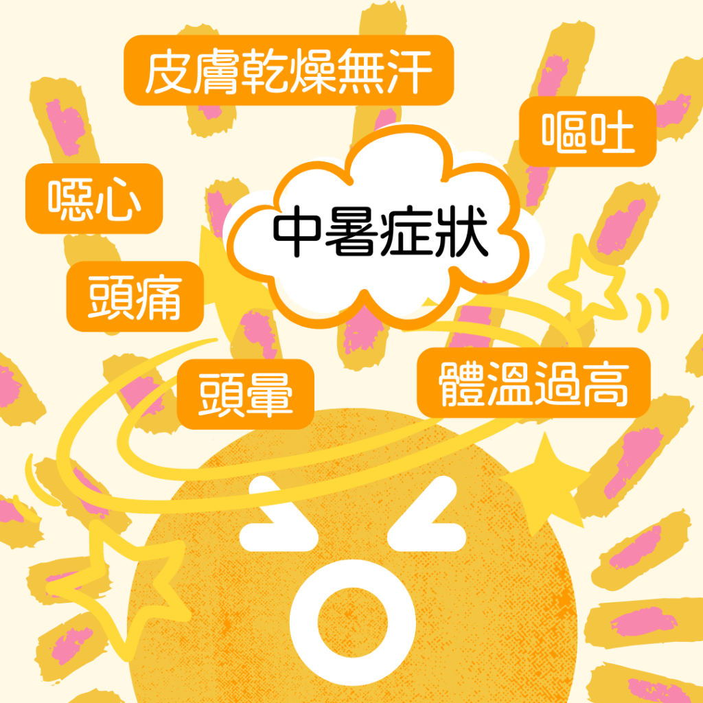 中暑症状 如何判斷是不是中暑