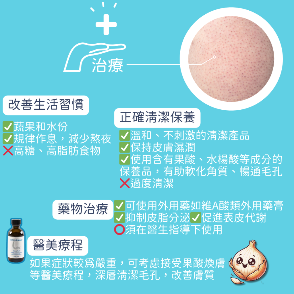 毛囊角化症怎麼治療 醫學美容治療方案